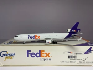 1:400 Gemini Jets FedEx McDonnell Douglas MD-11F N595FE GJFDX412C - Picture 1 of 2