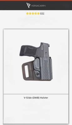 Кобура Versacarry Water Buffalo кожа/кайдекс для Taurus G2C/G3C/G3X - Изображение 1 из 3