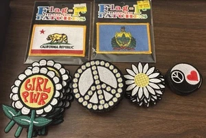 Lot Of Unused Patches Different Styles Various Variety 47 patches ! Great price - Picture 1 of 8