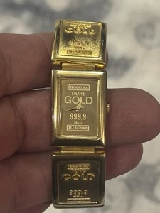 GUT WIE REINES GOLD - DEJUNO Neuheit Vintage Uhr 999,9 - Bild 1 von 11