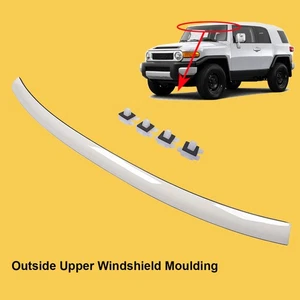 Front Windshield Upper Reveal Molding for Toyota FJ Cruiser 4.0L V6 2007-2014 - Picture 1 of 11