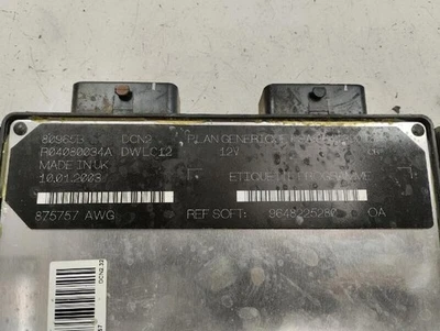 centralina PEUGEOT PARTNER - 1 GENERACION RESTYLING 2002 - 2012 - 9641390180 - Immagine 1 di 4