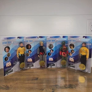 Mego Star Trek Classic 8" Figures. Lt Sulu, Gordon, Checov, Roman Commander NEW - Picture 1 of 10