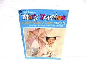 Vintage 1964 Disney Mary Poppins Orgel Noten - Bild 1 von 5