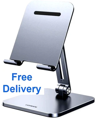 UGREEN Tablet Table Stand, Foldable Stand for Tablet/mob Phones up to 32.7cm /UK - Image 1 of 4