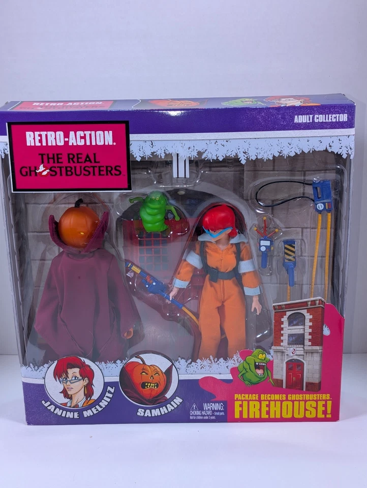 Mattel Retro-Action Real Ghostbusters Janine Melnitz & Samhain 2-Pack (2011) - Image 1 of 4