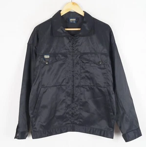 SNICKERS Men's Jacket Size S Black Cotton Blend Pockets Workwear Collared Zip - Picture 1 of 6