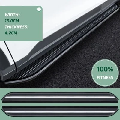 2Pcs Fit for Mercedes Benz GLB 2020-2023 Side Step Pedal  Running Board Nerf Bar - Image 1 of 4