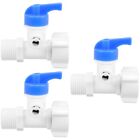 3pcs Water Purifier Hose Valve Small Water Purifier Valve Water Cleaner
