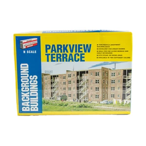 Walthers Cornerstone Parkview Terrazza N Kit costruzione modello treno scala N - Foto 1 di 7