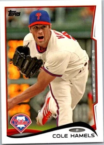 2014 Topps #196 Cole Hamels - Picture 1 of 2