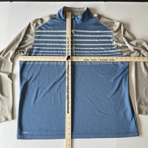 PING Golf 1/4 Zip Performance Pullover Men’s XL Blue Warm Up Lightweight Jacket - Picture 1 of 9