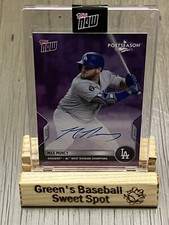2022 Topps Now Max Muncy Post Season Auto 23/25 Los Angeles Dodgers