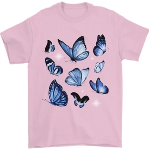 Una Colección De Mariposas Rhopalocera Camiseta Para Hombre 100% Algodón - Imagen 1 de 95