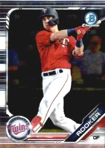 2019 BOWMAN DRAFT CHROME DRAFT PROSPECT BDC-117 BRENT ROOKER  TWINS  - Bild 1 von 2