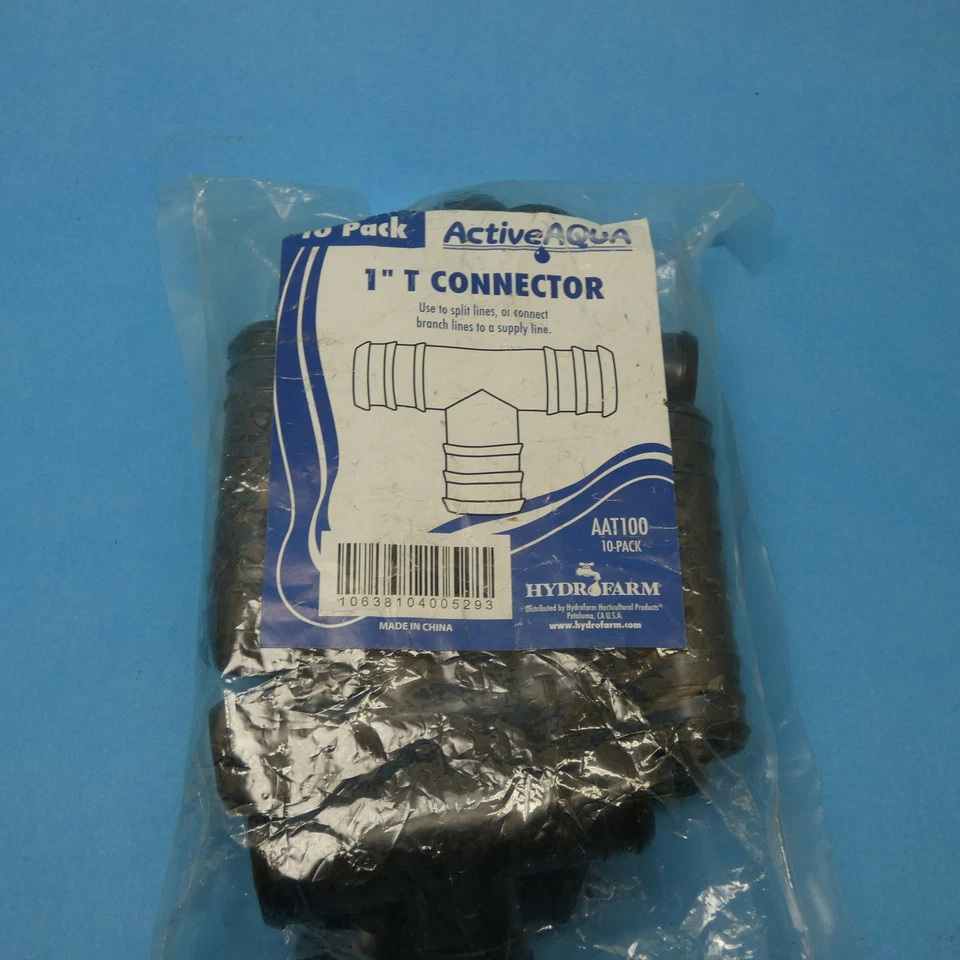 Active Aqua AAT100 1 x 1 x 1 «шланг заусеницы футболка черный поли кол-во 10 новый - Изображение 1 из 1