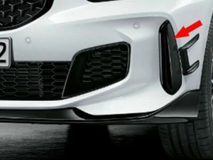 Genuine BMW Grill Trim Vertical Fin Set of 2 Left and Right F40 51118075625/626 - Picture 1 of 2