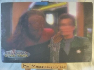The Women of Star Trek Sound In Motion trading card S2 Dax Worf NO SOUND - Picture 1 of 3