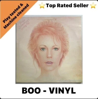 FRIDA - Something's Going On (Abba) - 12" Vinyl Record LP - EX / VG+ Condition - Image 1 of 4