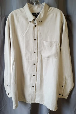 Consensus Sportswear Long Sleeve Shirt Lite Gray Button Up Women's Large - Image 1 of 4