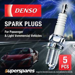 5 x Denso Spark Plugs for Volvo C30 533 C70 542 S40 S4 544 V50 545 B 5244 S5