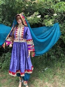 Tribal Ethnic Vintage Kuchi Afghan Nomad Boho Banjara 60s 70s Style Brand New - Picture 1 of 7