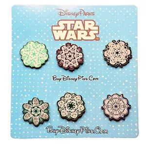 Star Wars Copo de Nieve Juego de 6 Pines Disney Lote Yoda Storm Trooper C3PO R2D2 - Imagen 1 de 8