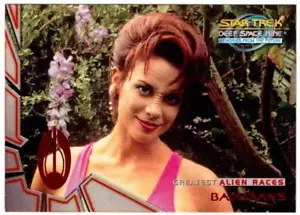 Skybox Star Trek: DS9 1999 Alien Races Bajorans # AR2 - Leeta - Imagen 1 de 2