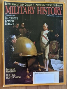 Military History Magazine February 1994 Napoleon's Spanish Setback  - Imagen 1 de 5