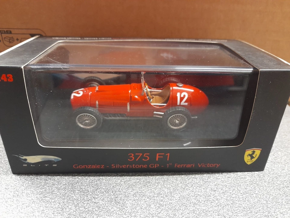 Hot Wheels N5600 Ferrari 375F1 #12Gonzales GP Silverstone 1° vitt. Ferrari  1/43 - Immagine 1 di 1