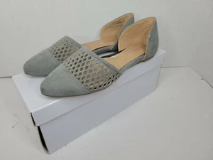 Report BOSEN Blue Solid Flag Flats Women’s Shoes Size 6 NEW w/box - Bild 1 von 8