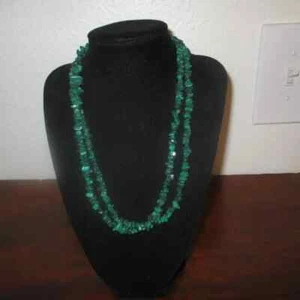 Malachit 30" Halskette (selten) - Bild 1 von 2