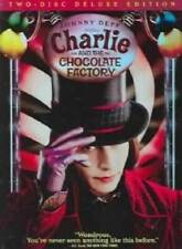 Charlie and the Chocolate Factory (Two-Disc Deluxe Edition) - DVD - VERY GOOD