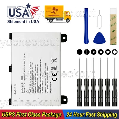 For Amazon Kindle DX 2nd Generation D00801 Battery S11S01B Repair USA - Image 1 of 4