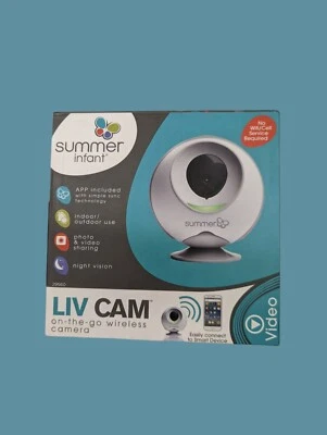 Verano Infantil Liv Cam On the go Cámara Inalámbrica Bebé iOS Android Inalámbrica Sellada Foto 1 de 4