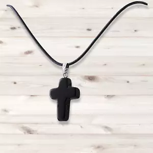 Obsidian Gemstone Necklace - Picture 1 of 21