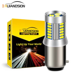BAX15D LED Lampadina Di Guida Del Faro Del Motociclo 6V Bianco/Bianco caldo - Imagen 1 de 11