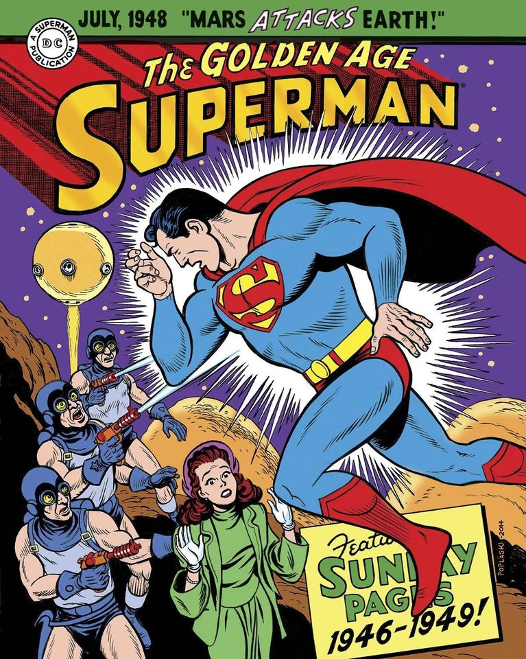 SUPERMAN The Golden Age Sundays 1946 - 1949 DC Comics 2014 Hardcover IDW NEW — 第 1/1 张图片