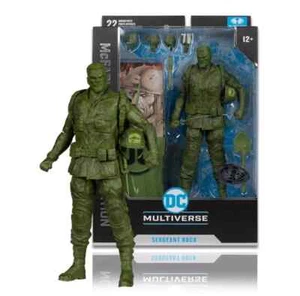 Figurine SERGEANT ROCK PLATINUM EDITION DC Multiverse Jouet soldat militaire - Imagen 1 de 11