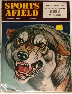 Sports Afield, February 1952, Vol 127 No 2, Footgear, VG - Picture 1 of 1