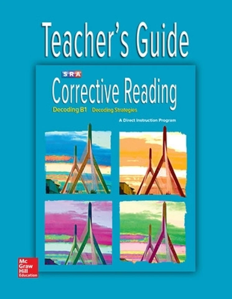 Corrective Reading Decoding Level B1, Teacher Guide: Decoding Strategies by McGr - Image 1 of 1