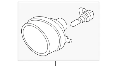 Conjunto de faros antiniebla originales Mazda EH44-51-690C Foto 1 de 2