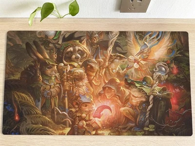 MTG Bloomburrow Table Playmat TCG CCG Play Pad Trading Card Game Matte Mousepad - Bild 1 von 3