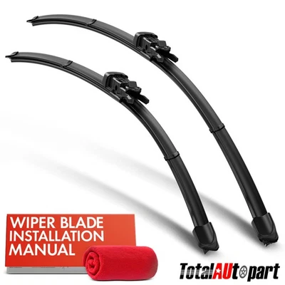 2x 26英寸和23英寸挡风玻璃刮板适用于丰田坦德拉2007-2021红杉正面 — 第 1/4 张图片