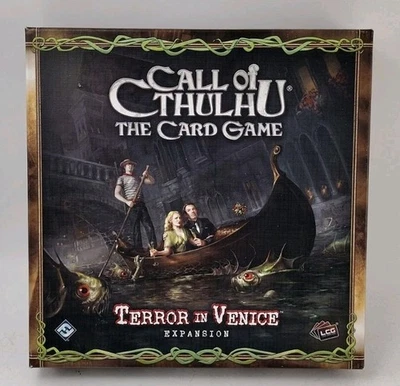 Call Of Cthulhu The Card Game Terror In Venice Expansion FFG LCG Complete Cards - Image 1 of 4