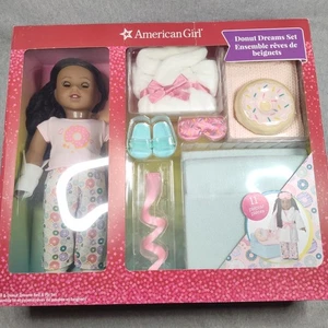 American Girl Truly Me Afroamerikanische Puppe Donut Dreams 11-teiliges Set New Look - Bild 1 von 8