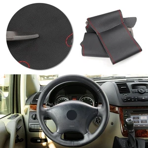 DIY Leder Lenkrad Lenkradbezug fits Mercedes Benz Vito 10-2015 Viano W639 06-11 - Picture 1 of 8