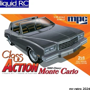 MPC 967M 1/25 1980 Chevy Monte Carlo Class Action 2T Plastic Model Kit - Picture 1 of 1