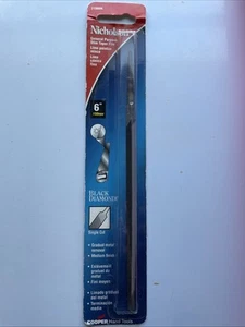 Nicholson 6" General Purpose Slim Taper File Medium Finish. #21866 N NEW - Picture 1 of 5