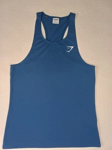 Gymshark Training Tank Top Small Herren Navy Blau Ärmellos Sport Gym Training - Bild 1 von 8